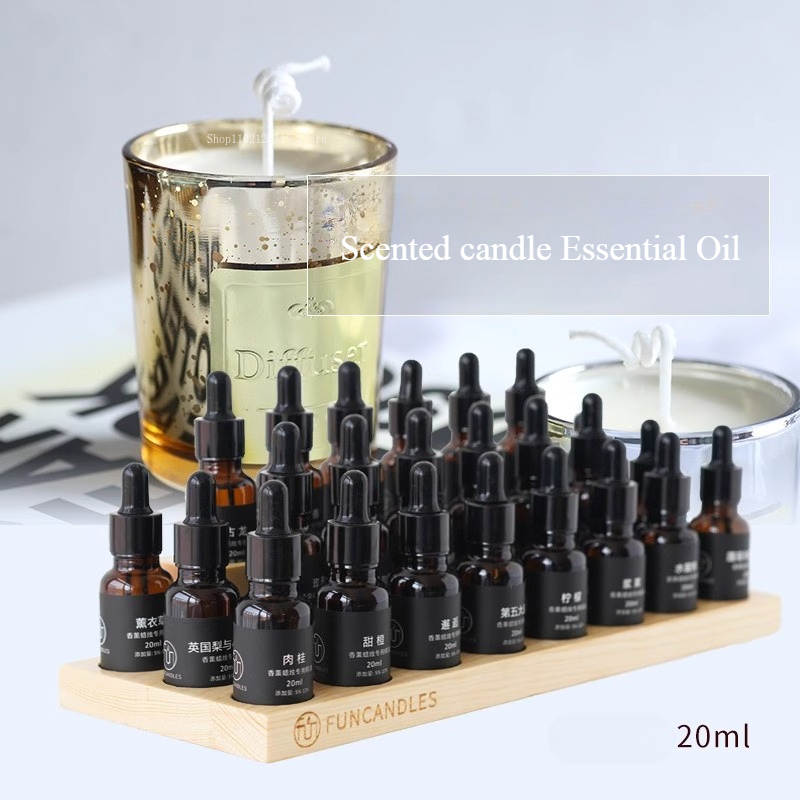 Candle Making Oil Scents - 20ml Naturalny Olejek Eteryczny do Świec