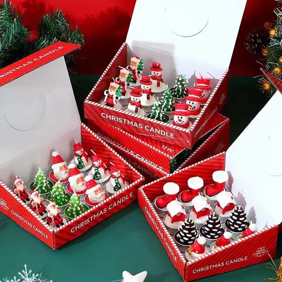 Candle Making Oil Scents - 12 SZT. Świece Świąteczne Dekoracje Ozdobne