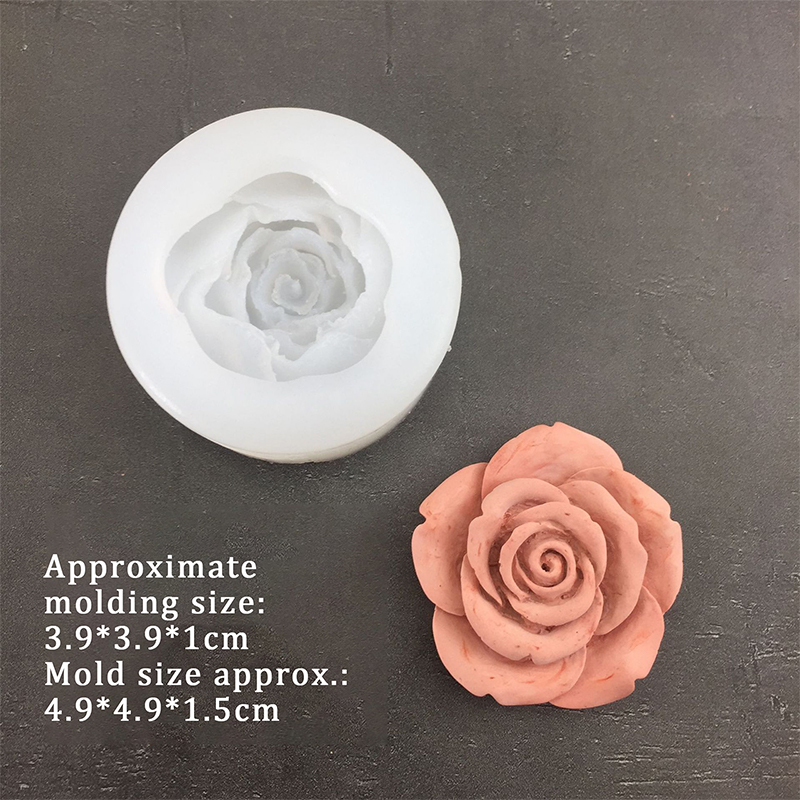 3D kształt kwiatu róży liść fo – Candle Making Products recenzja i cena