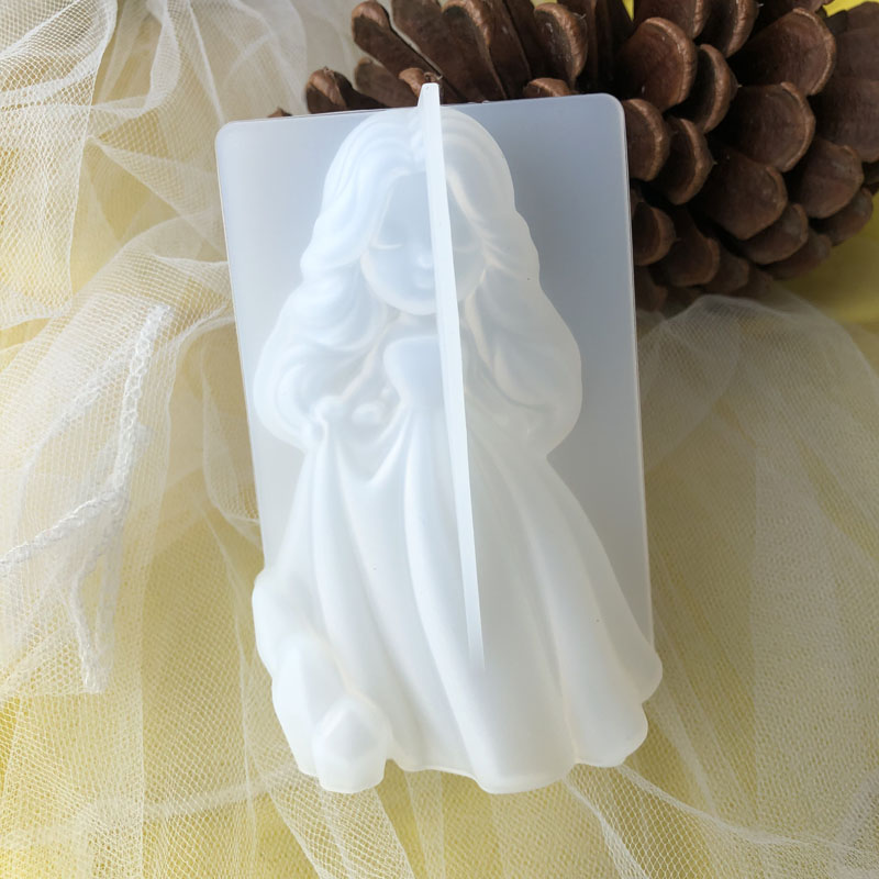 3D Cute Princess Silicone Cand – Candle Making Products recenzja i cena