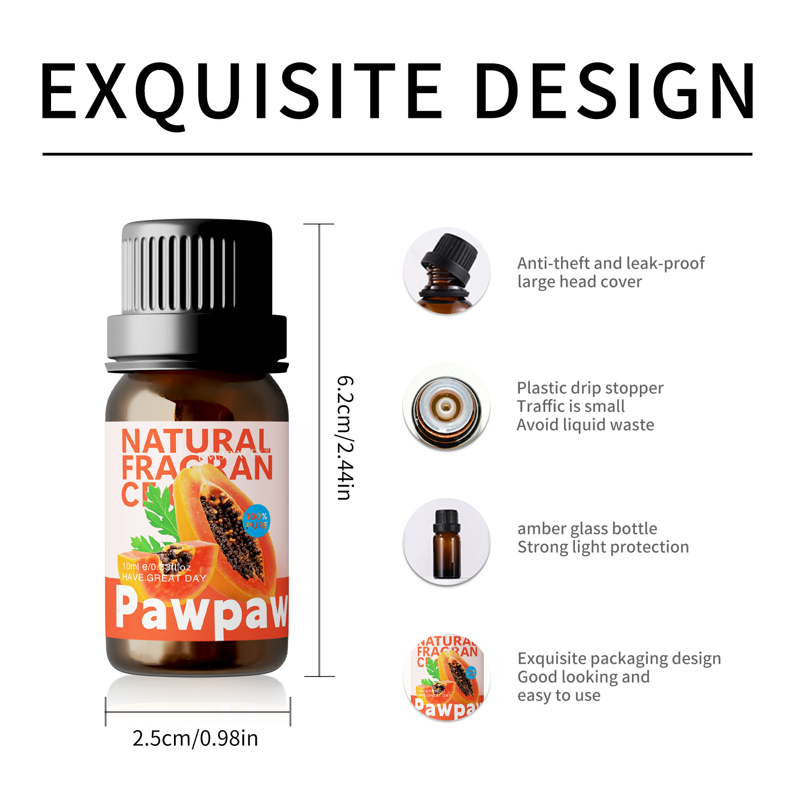 10ml Olejek Eteryczny Pawpaw Z – Candle Making Oil Scents recenzja i cena