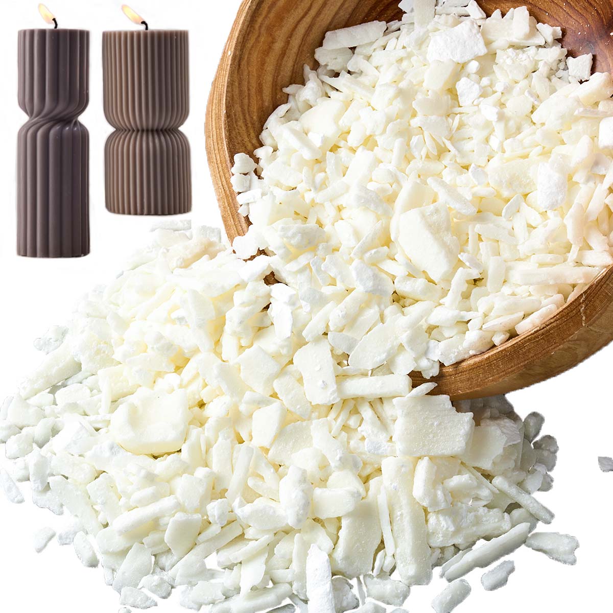 1-punktowy czysty biały wosk s – Candle Making Products recenzja i cena