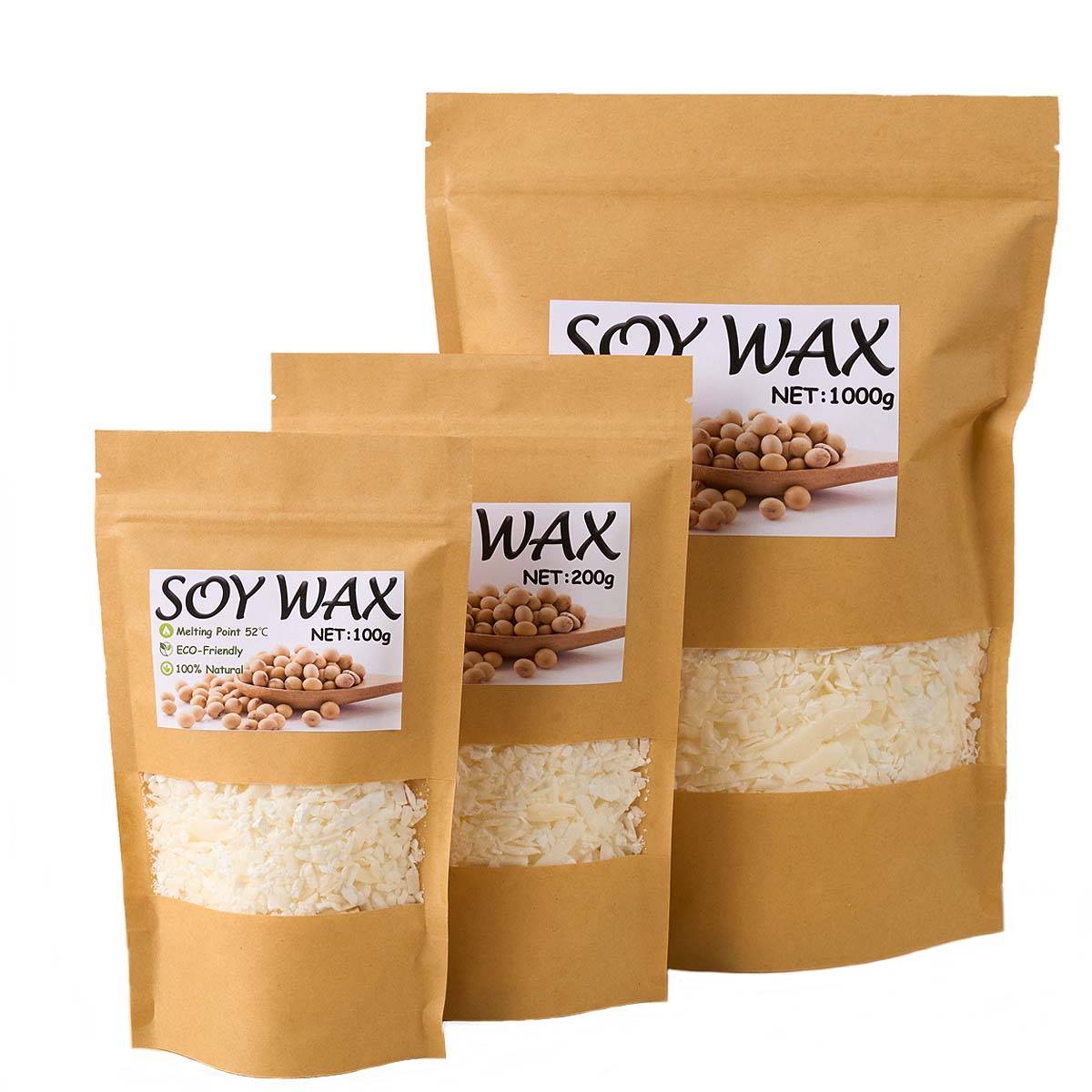 1-punktowy czysty biały wosk s – Candle Making Products recenzja i cena