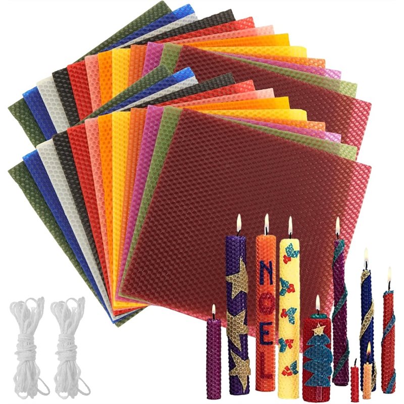 AT21 - Arkusze wosku pszczeleg – Candle Making Kit Beeswax recenzja i cena