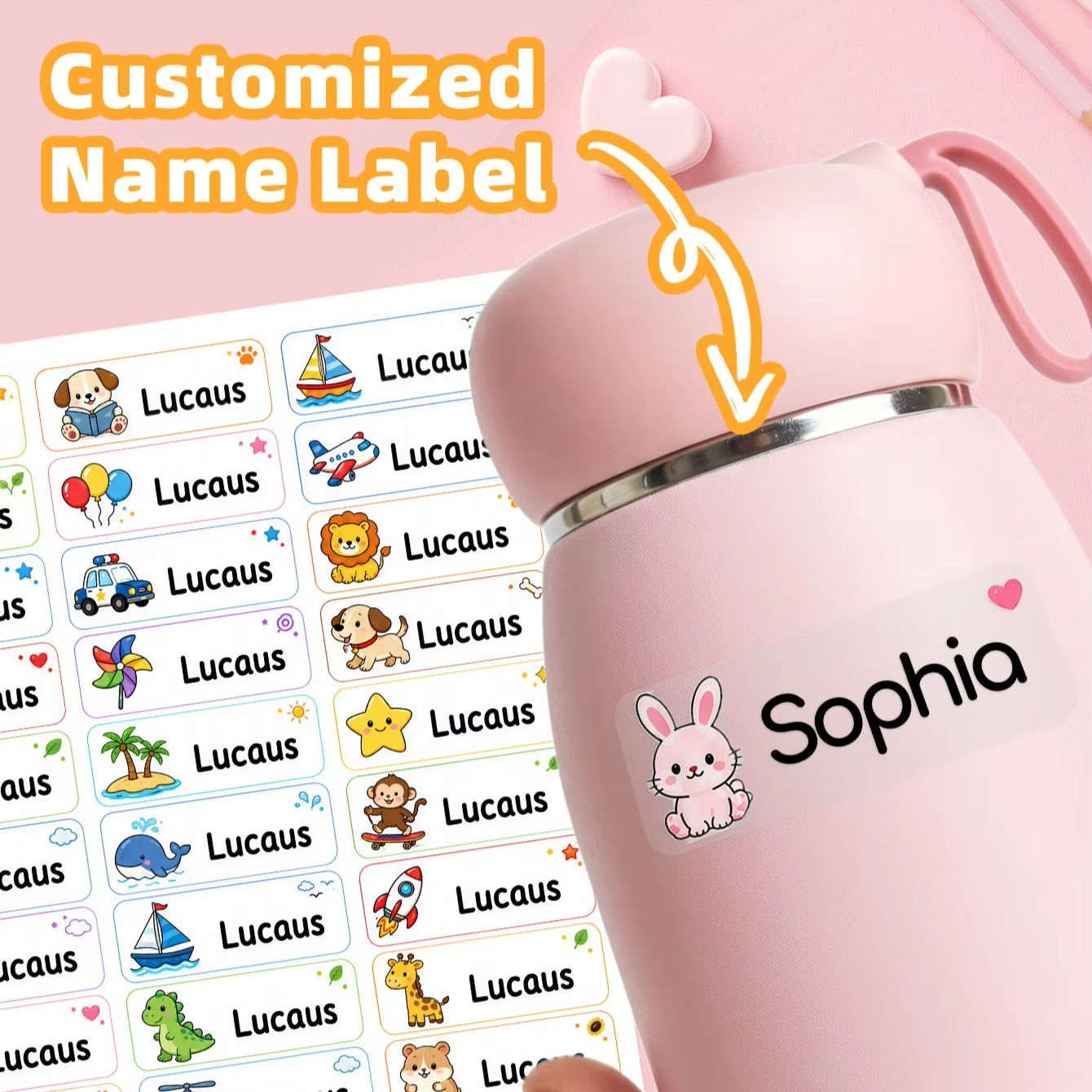 1-500 szt. Personalizowane nak – Candle Warning Label recenzja i cena