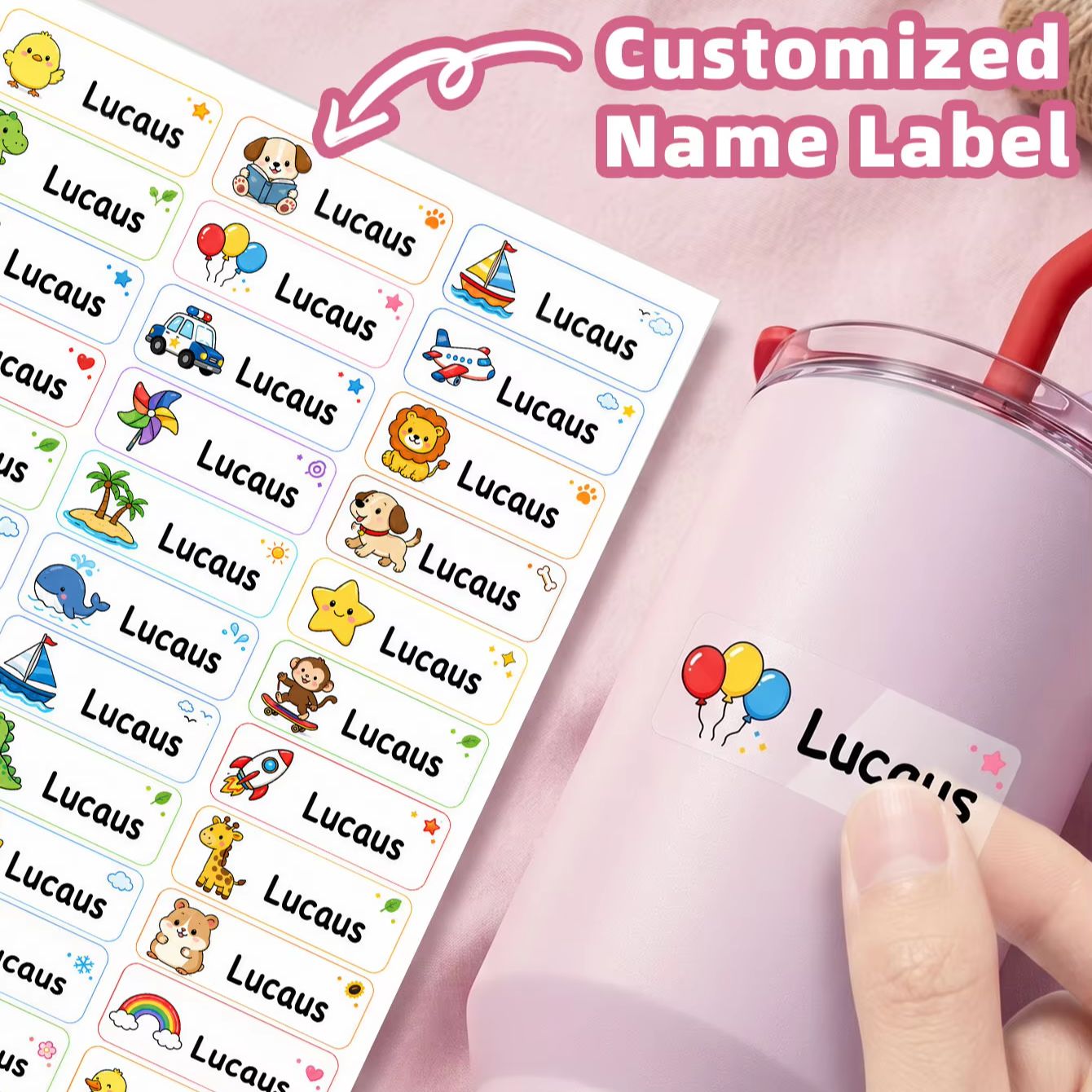 1-500 szt. Personalizowane nak – Candle Warning Label recenzja i cena