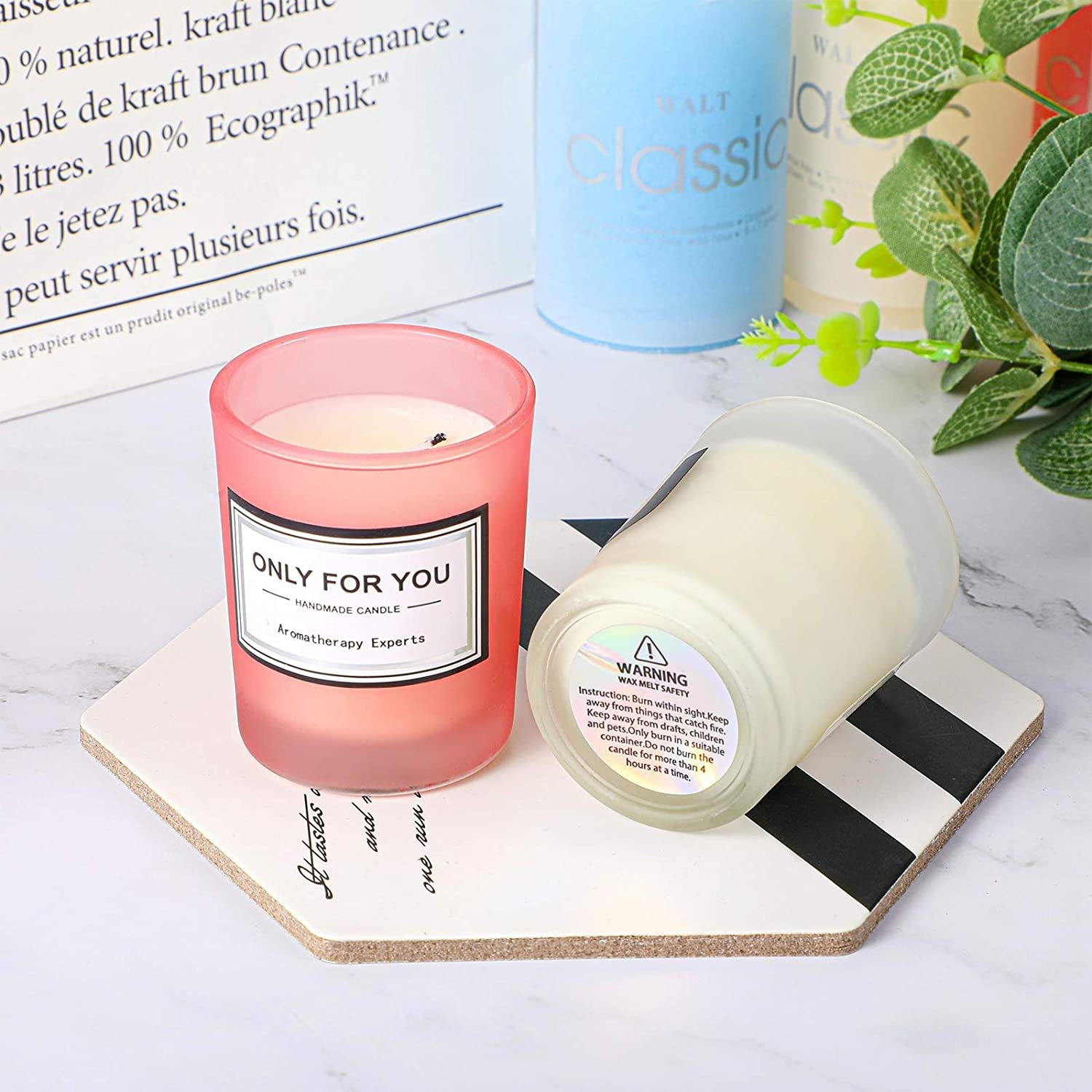Holograficzne 96 szt. Etykiety – Candle Warning Label recenzja i cena