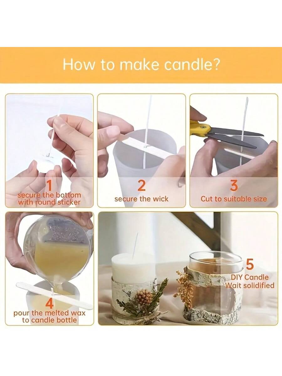 Zestaw do wyrobu świec, 310/51 – Candle Warning Label recenzja i cena