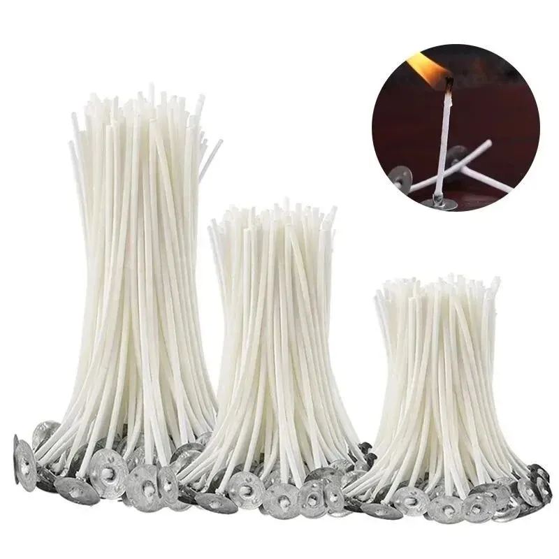 100 sztuk knotów do świec 9/15 – Candle Making Wicks recenzja i cena