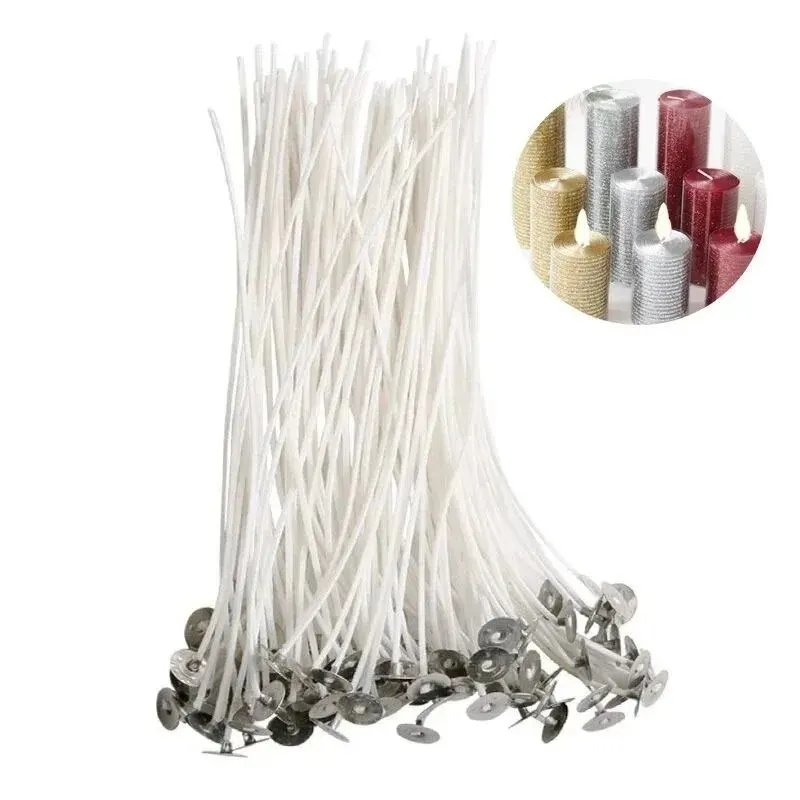 100 sztuk knotów do świec 9/15 – Candle Making Wicks recenzja i cena
