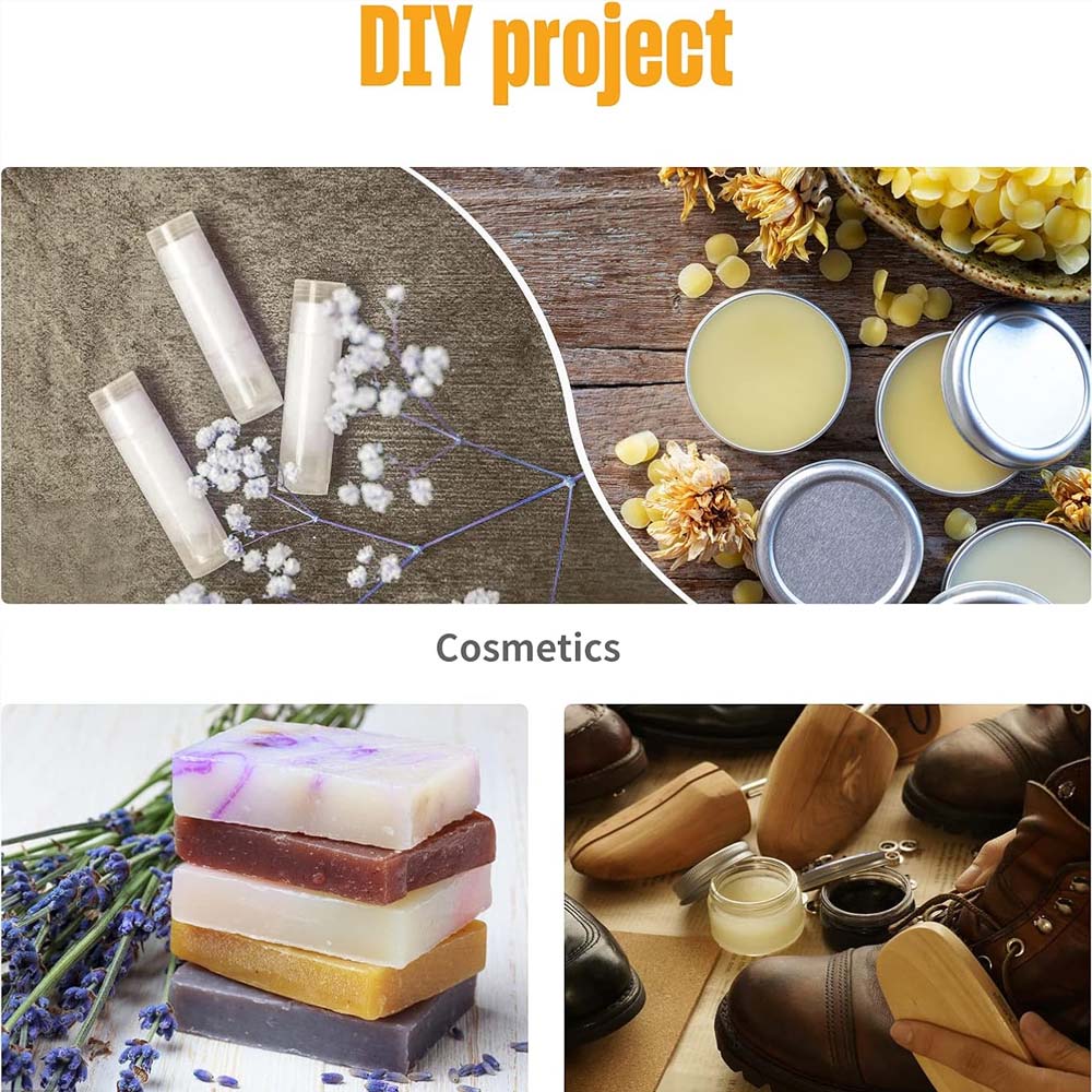 100g biały wosk pszczeli czyst – Candle Making Kit Beeswax recenzja i cena